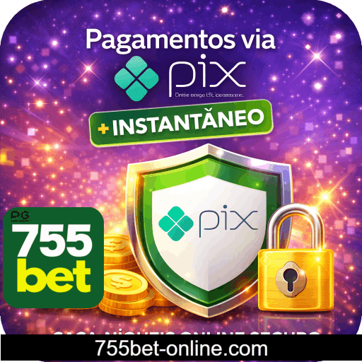 755BET PIX + segurança