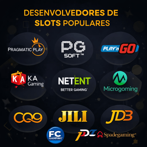 Parceiros desenvolvedores de jogos slots da 755BET no Brasil